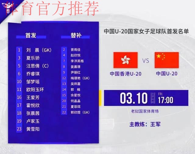 U-20女足亚预赛:中国队6-0胜中国香港队 收获两连胜 U-20女足亚预赛:中国队6-0胜中国香港队 收获两连胜